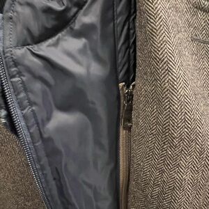 Banana Republic Sports Coat with zipper removable collar